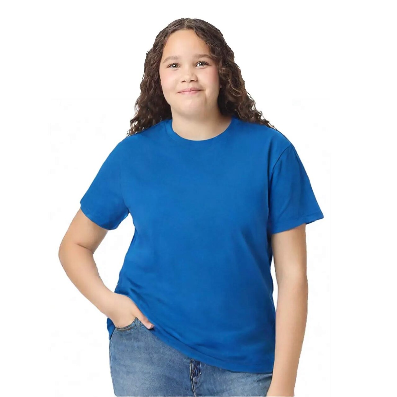 Gildan® Heavy Cotton Youth Short Sleeve Crewneck T-Shirt – Kids Basic Tee for Everyday Comfort